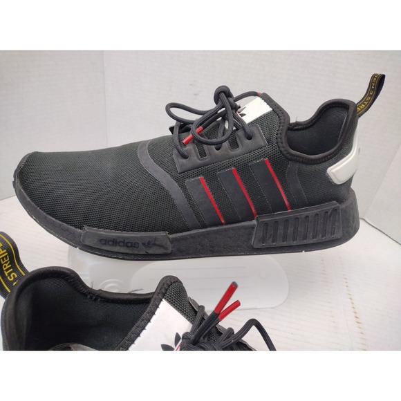 Adidas NMD R1 Men\'s Size 13 Sneakers GX9887 Black Red main image 6